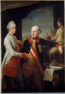 Portraits of the brothers Leopold II of Habsburg-Lorraine, Grand Duke of Tuscany and Joseph II of the Holy Empire