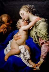 The Holy Family by Pompeo Girolamo Batoni