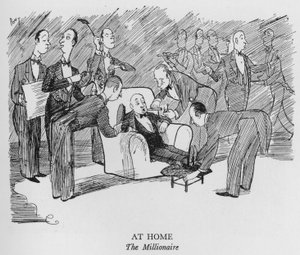 At Home, The Millionaire