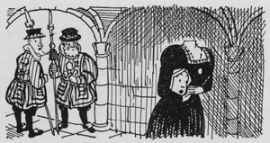 Ghost in the Tower of London by Pont