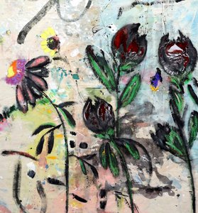 Moody Abstract Blooms
