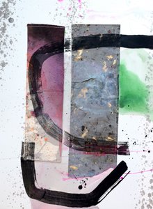 Textured Abstract Collage