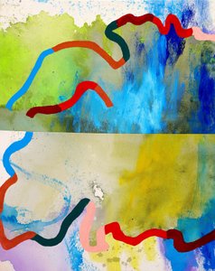 Vibrant Abstract Flows by Poonam Choudhary