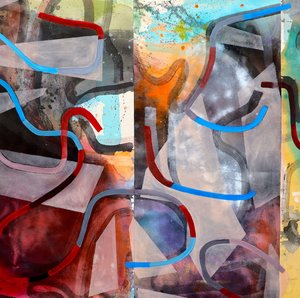Vibrant Abstract Lines