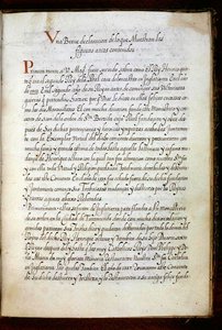 A Page from a History of the Peregrinations of the Syon Nuns, Compiled in Lisbon in the Early 17th Century by Portuguese School