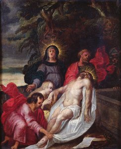 The Entombment of Christ, 1699