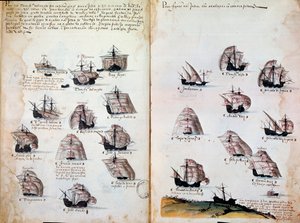 Warships. Memories of the Armadas of Portugal Under King Manuel I (1469 - 1521) by Portuguese School