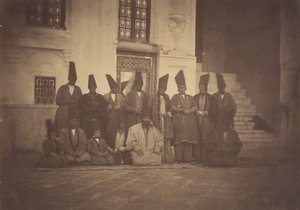 In the Mosque of the Damegan The Eunuchs by Possibly by Luigi Pesce.