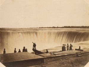 Niagara Falls by Possibly by Silas A. Holmes.
