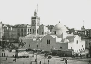 The Djamaa al-Djedid, Algiers, Algeria by Poulton and Co