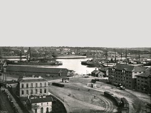 The Docks, Southampton by Poulton and Co