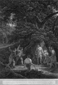 Charles II in the Forest of Boscobel