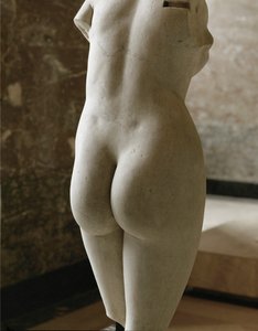 Aphrodite of Knidos, Antique Replica of an Original by Praxiteles by Praxiteles (after)