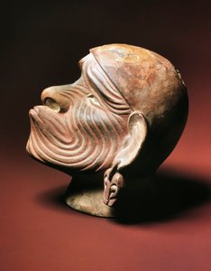 Masculine Head from Trujillo, Moche Culture