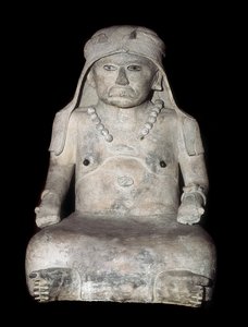 Pre-Columbian Art: Old Woman with a Head Cover