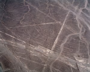 Aerial View of Nazca Lines