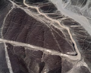 Aerial view of Nazca Lines