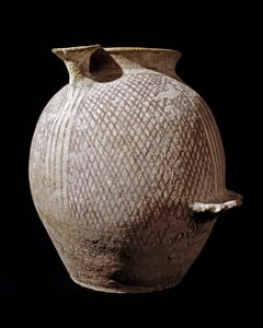 Prehistory: Polychrome Ceramic Vase from Jericho