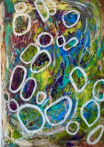 Vibrant Organic Shapes by Preston Harmon