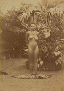 South African Woman, Nude