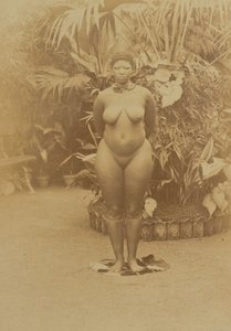 South African Woman, Nude