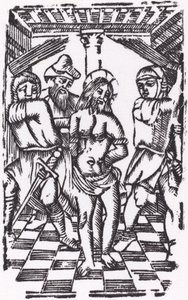 The Flagellation by Probably French 16th Century