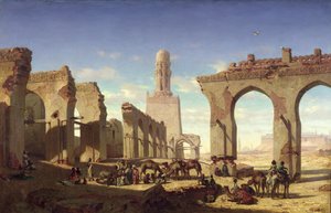 Ruins of the Mosque of the Caliph El Haken, Cairo
