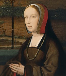 Portrait of a Female Donor by Provost