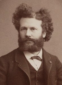 Portrait of Camille Flammarion 1842-1925, 1884 by Prudent René Patrice Dagron