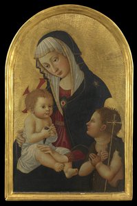 Virgin and Child with a Goldfinch and the Infant Saint John