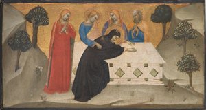 The Virgin Swooning and the Three Maries at the Tomb of Christ