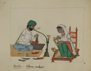 A Shoemaker by Punjabi School