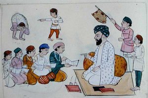 Indigenous School, c.1890 by Punjabi School