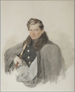 Portrait of Count Sergey Vasilyevich Trubetskoy by Pyotr Fyodorovich Sokolov