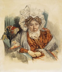 Portrait of Natalia Kirillovna Zagryazyskaya née Razumovskaya by Pyotr Fyodorovich Sokolov