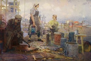 The Red Sormovo Dockyard, Gorky