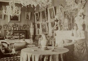 The living room at the Pyotr Durnovo