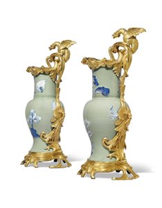 A Pair of Louis XV Ewers