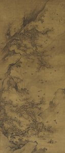 Birds Roosting by a Cliff