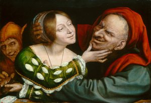 Ill-Matched Lovers by Quentin Massys