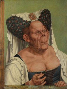 An Old Woman The Ugly Duchess, c1513 by Quentin Massys or Metsys