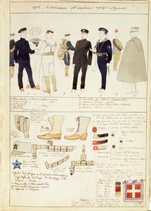 Uniform Variations of Kingdom of Italy by Quinto Cenni by Quinto Cenni