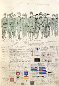 Uniforms of Kingdom of Italy by Quinto Cenni by Quinto Cenni