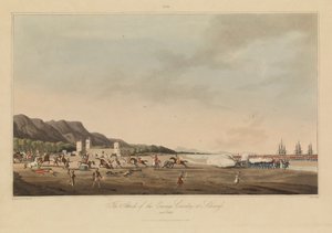Sixteen Views of Places in the Persian Gulf Forces Against the Arabian Pirates by R. (after) Temple