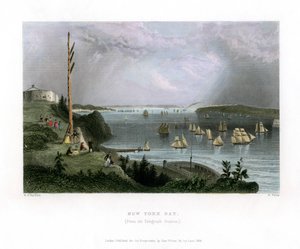New York Bay as seen from the Telegraph Station