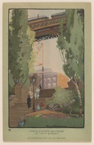 The Elevated Railroad at 110th Street
