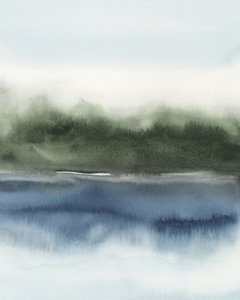 Serene Abstract Landscape
