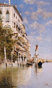 Along the Grand Canal by Rafael Senet