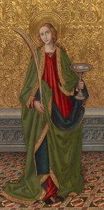 Saint Lucy by Rafael Vergós