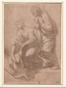 Holy Family with a Lamb by Rafaël
